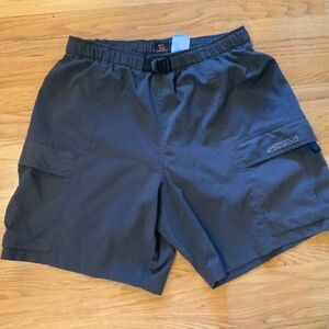 Nike ACG Biker Cargo Shorts XL Dark Grey With Mesh Biker Lining